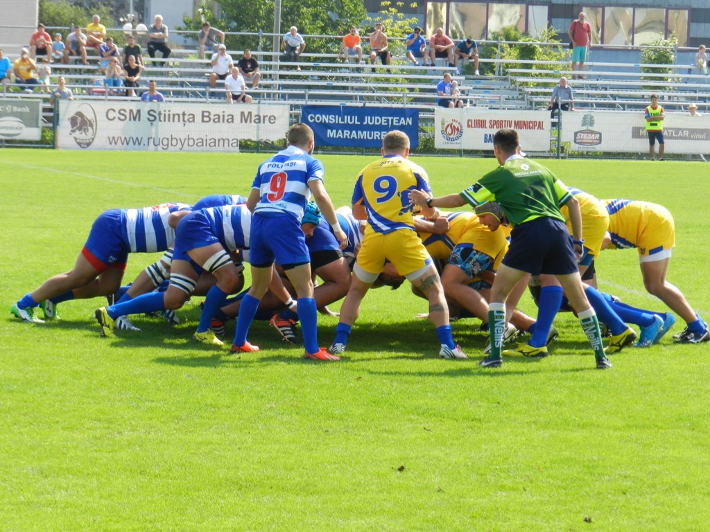 Rugby: CSM Știința Baia Mare va întâlni formația CSM Olimpia București în semifinalele Cupei Regelui