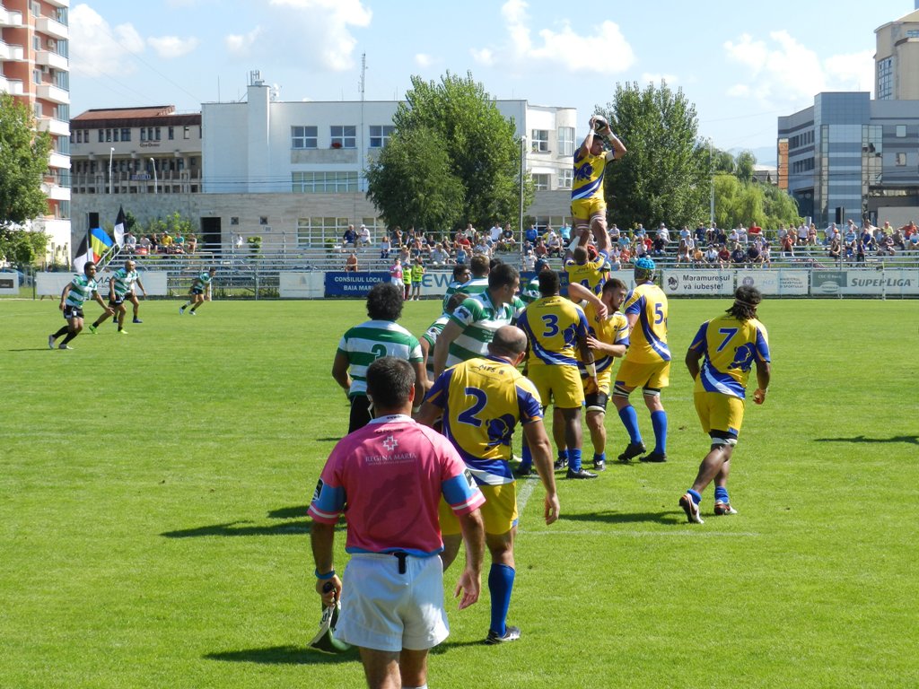Rugby: CSM Știința Baia Mare – CSM București 53-25 (29-15)