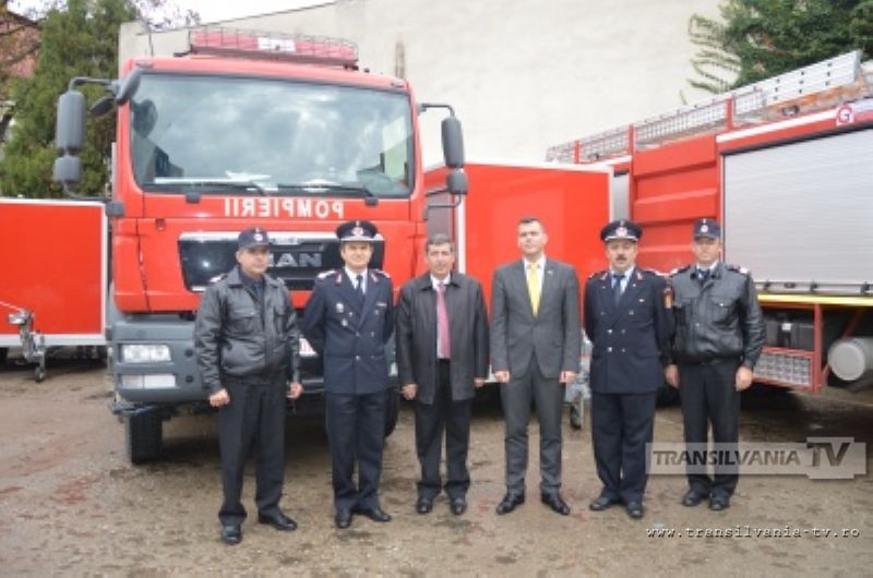 ISU „Someș” dotat cu încă o autospecială pentru stins incendii