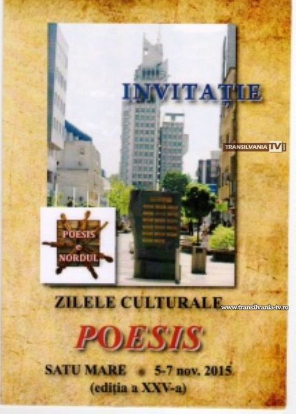 Zilele Culturale Poesis la Satu Mare – ediţie jubiliară