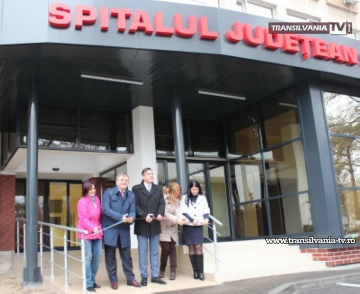 Intrare nouă la Spitalul Judeţean