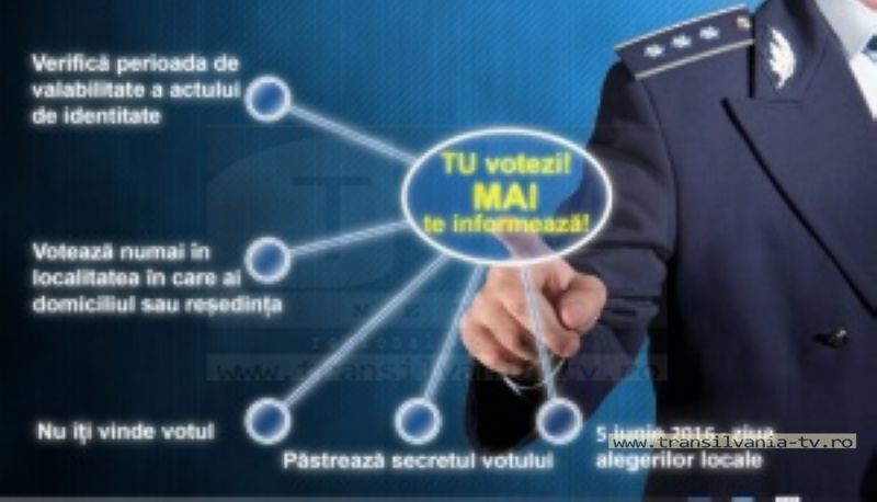 Campania de informare TU VOTEZI, M.A.I. TE INFORMEAZĂ