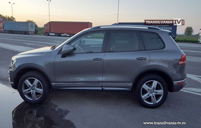 Touareg de 50.000 euro căutat de autoritățile din Germania, descoperit în P.T.F. Petea