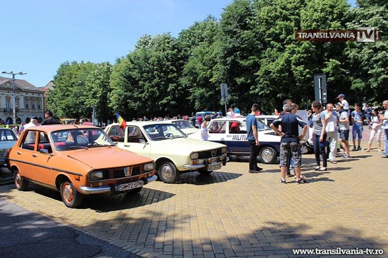 Paradă retro la Satu Mare