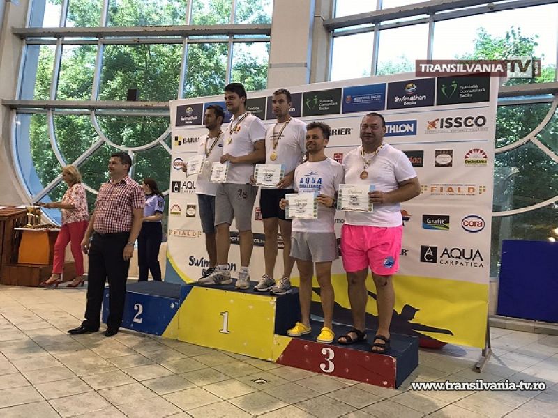 Polițistul David Remus-Florin, locul 1 la Campionatul de Înot al MAI