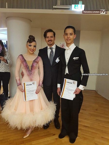 Pereche sătmăreană în semifinalele concursului de dans sportiv din Stuttgart
