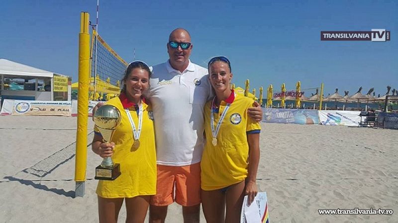 Sătmărencele Beata Vajda și Adriana Matei sunt campioane naționale la volei pe plajă