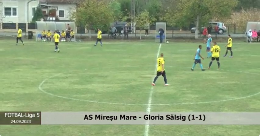 AS Mireșu Mare – Gloria Sălsig 1-1 (VIDEO)