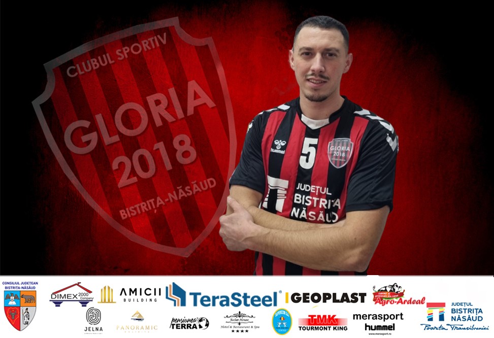 Alin Țegle este jucătorul Gloriei 2018 Bistrița