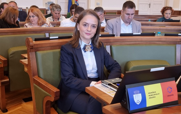 Antonia Nica este noul viceprimar al municipiului Oradea