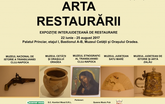 Expoziție în Muzeul Cetății și Orașului Oradea: Arta restaurării