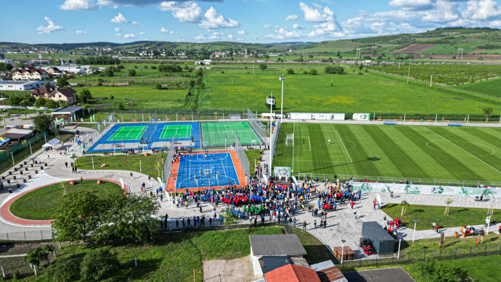 S-a deschis Baza Sportivă Obor din Sibiu