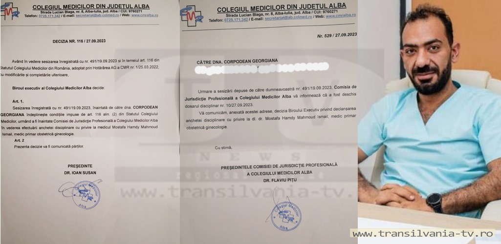 Colegiu Medicilor a deschis dosar disciplinar ginecologului Mostafa Ismail!