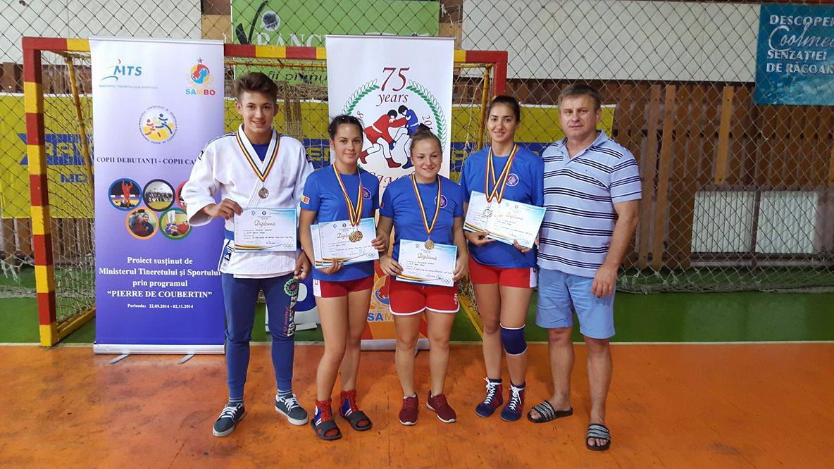 Șase medalii pentru CSM Baia Mare la CN de Sambo pentru juniori și tineret