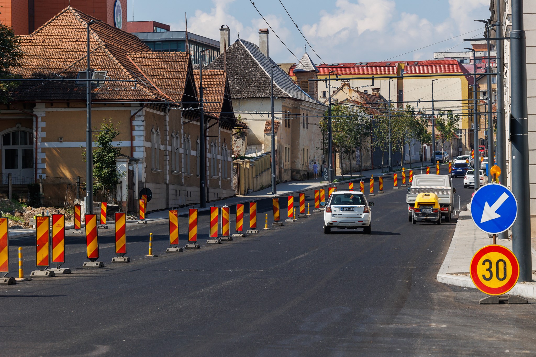 Lucrările de modernizare a tronsonului Calea Mănăștur – Calea Moților vor fi finalizate la sfârșitul acestui an