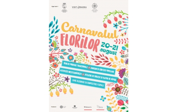 Programul festivalului Carnavalul Florilor de la Oradea