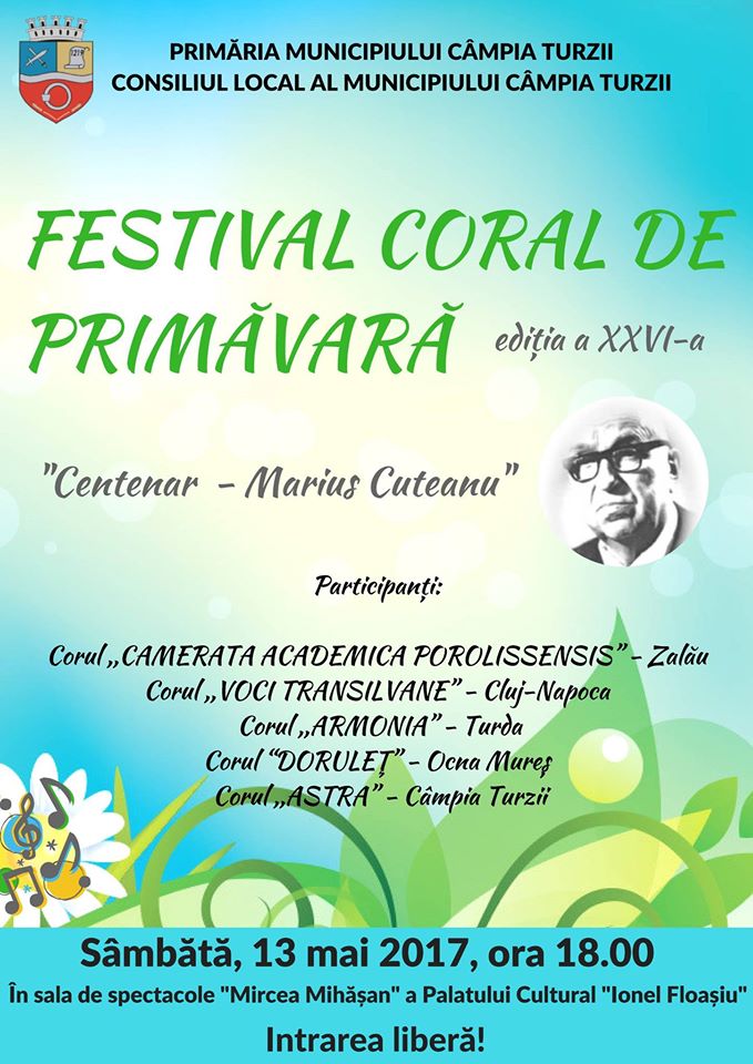 Centenar Marius Cuteanu, la Turda