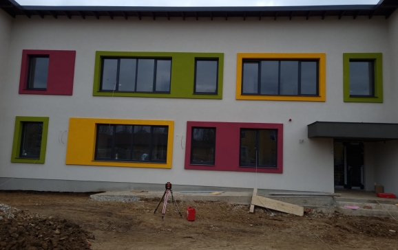 Centrul de zi din zona Gutenberg, finalizat în proporție de 60%