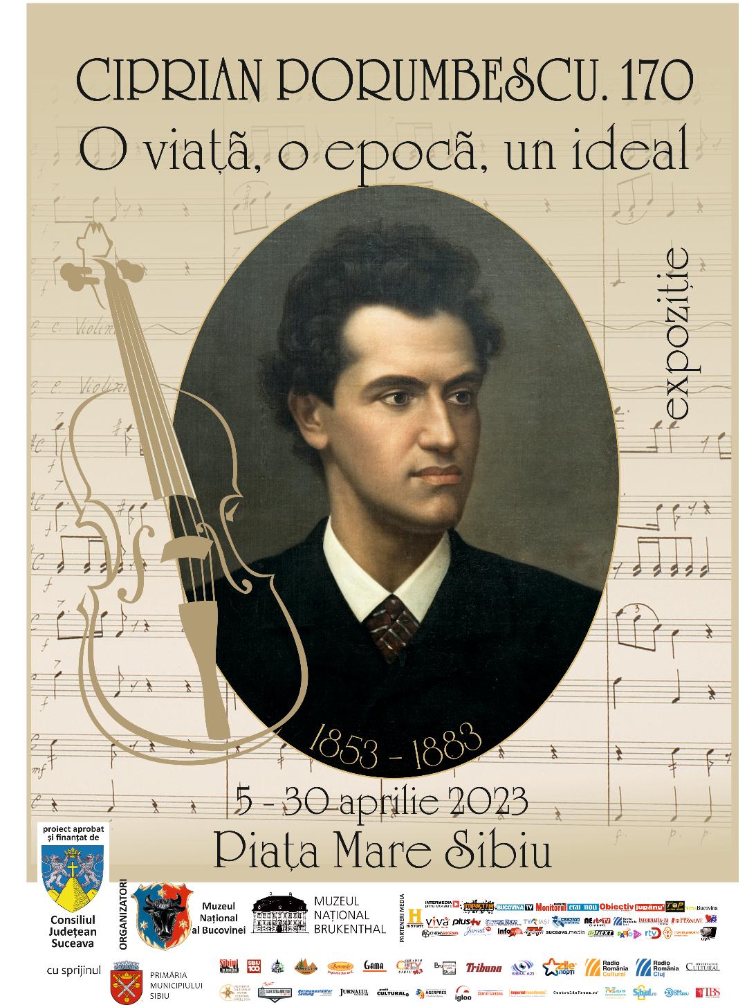 Expoziție dedicată lui Ciprian Porumbescu, la Sibiu