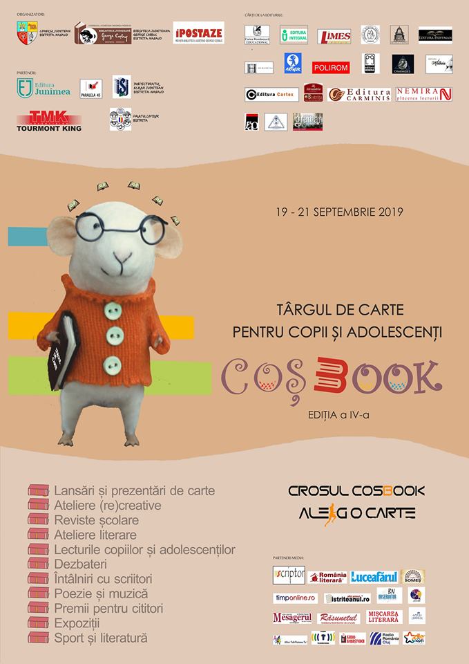 Târgul de carte pentru copii și adolescenți ”CoșBook”, la a patra ediție