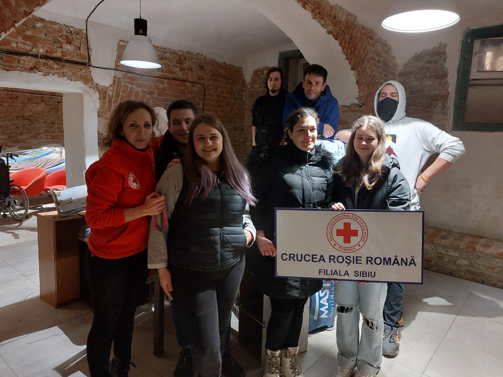 Spațiu nou amenajat la Crucea Roșie Sibiu