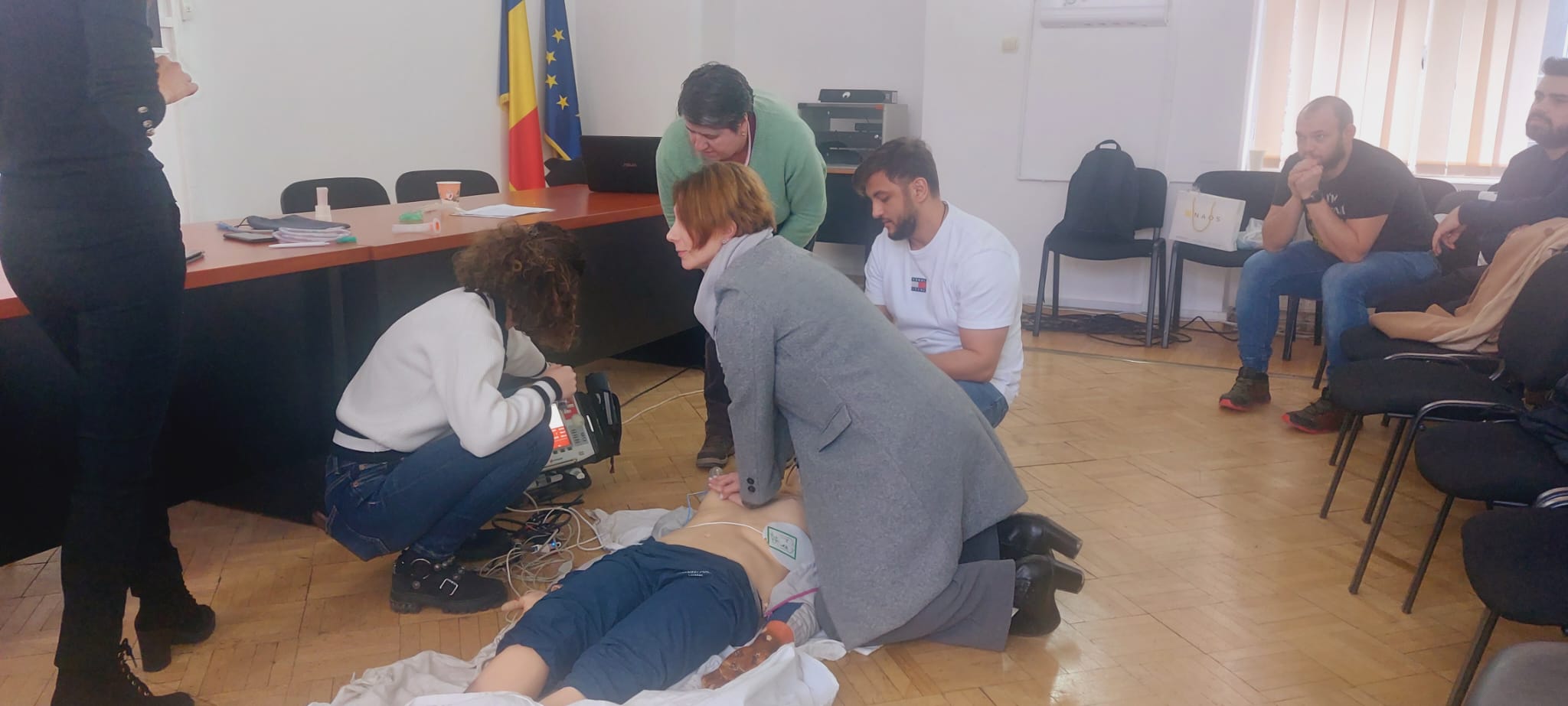 Cursuri de resuscitare la Spitalul Clinic Județean de Urgență Sibiu