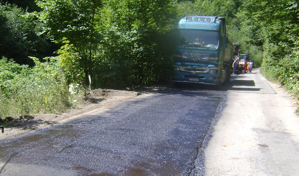 Vezi stadiul lucrărilor derulate de CJ Cluj pe drumurile județene