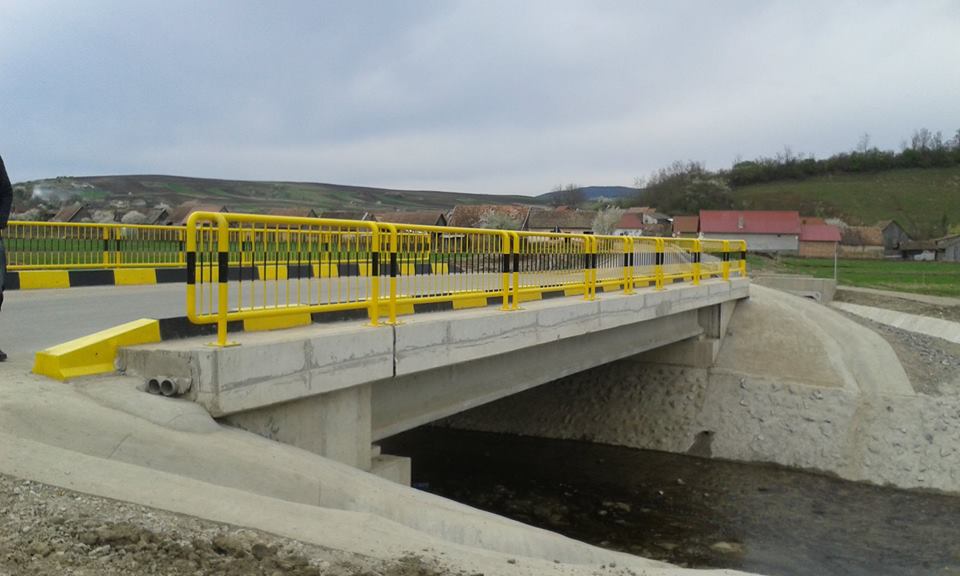 Drumul Județean 142 B Blăjel – Bazna – Boian – limită județ Alba a fost modernizat