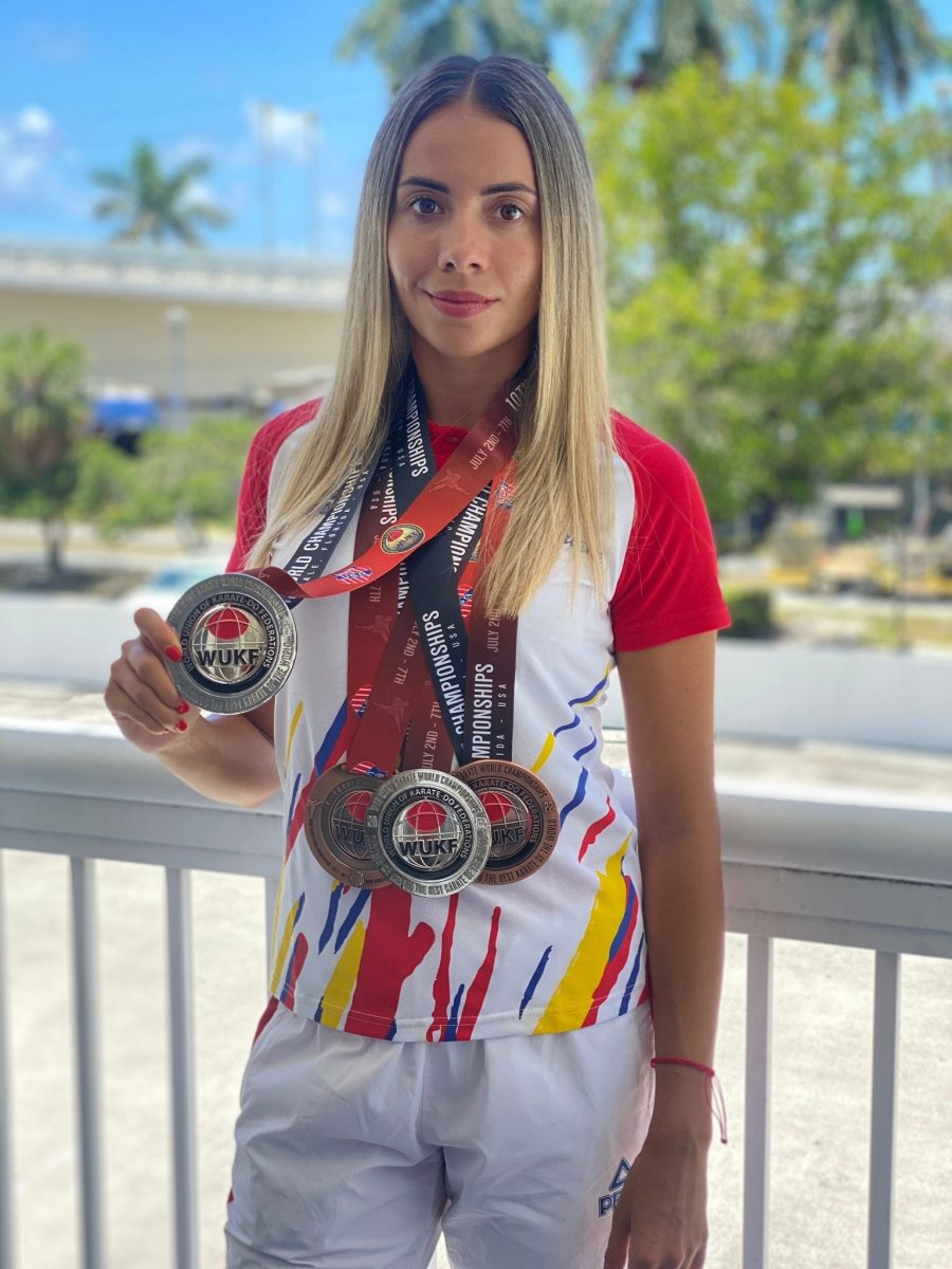 Rezultate excelente obținute de sătmăreanca Daiana Vancsa la Campionatul Mondial de Karate