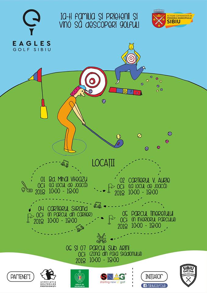 Sibiul găzduiește Eagles Golf Week