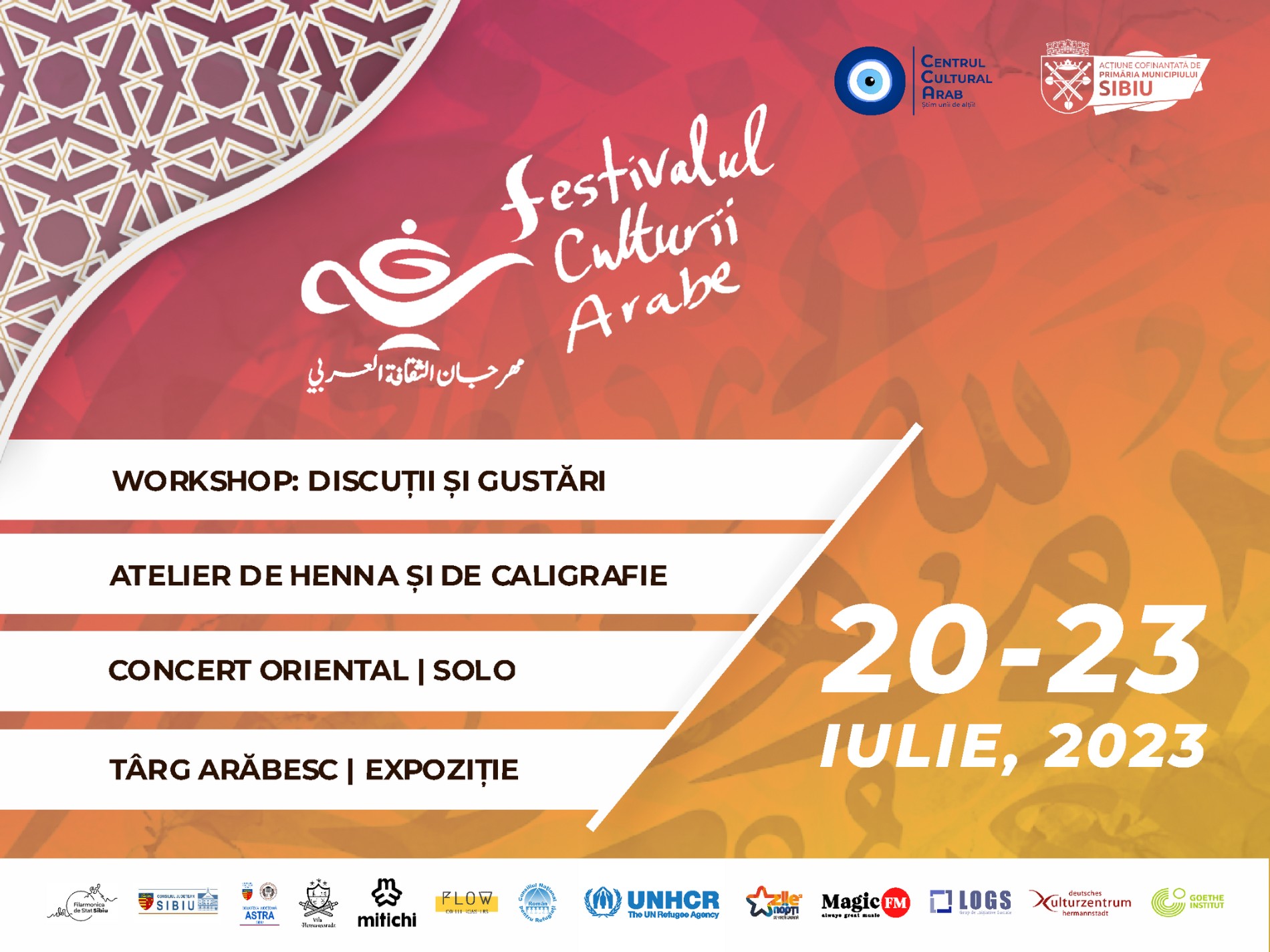 O nouă ediție a Festivalului Culturii Arabe va avea loc la Sibiu