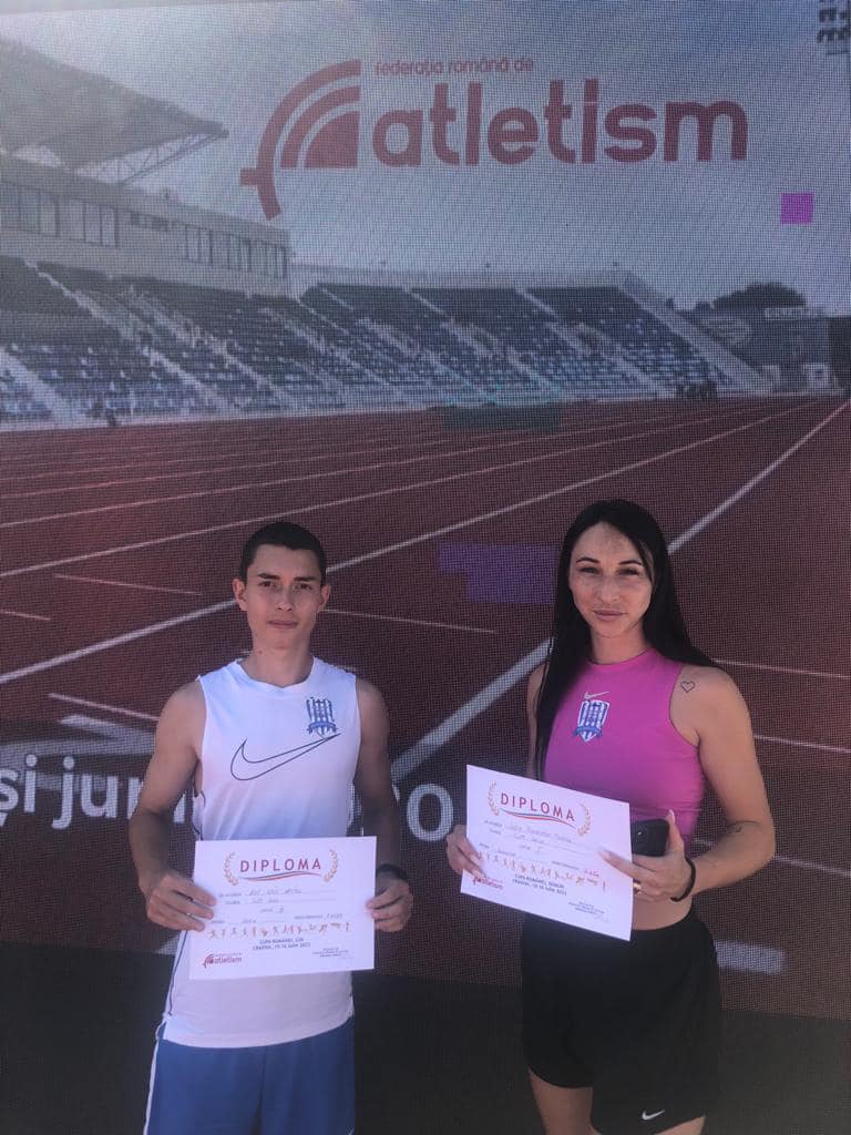 Florentina Iușco și Eric Rus, aur și bronz la Cupa României la atletism