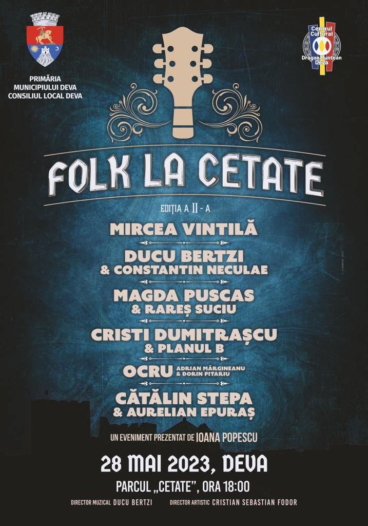Seară de folk la poalele Cetății Deva