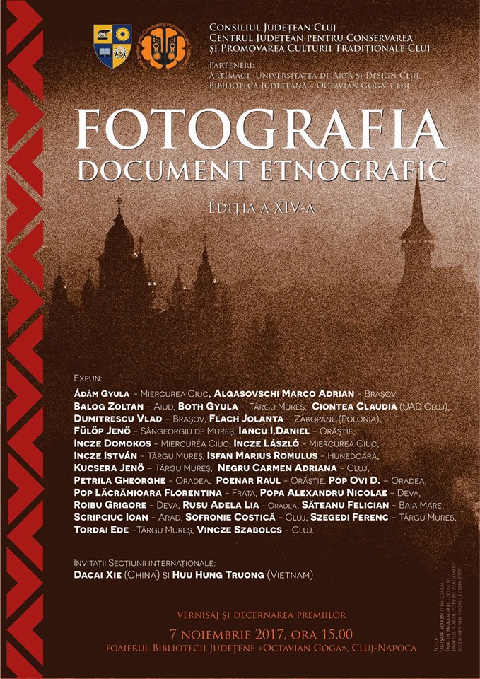 Expoziția ,,Fotografia – Document etnografic”, la Biblioteca Judeţeană ,,Octavian Goga” Cluj Napoca