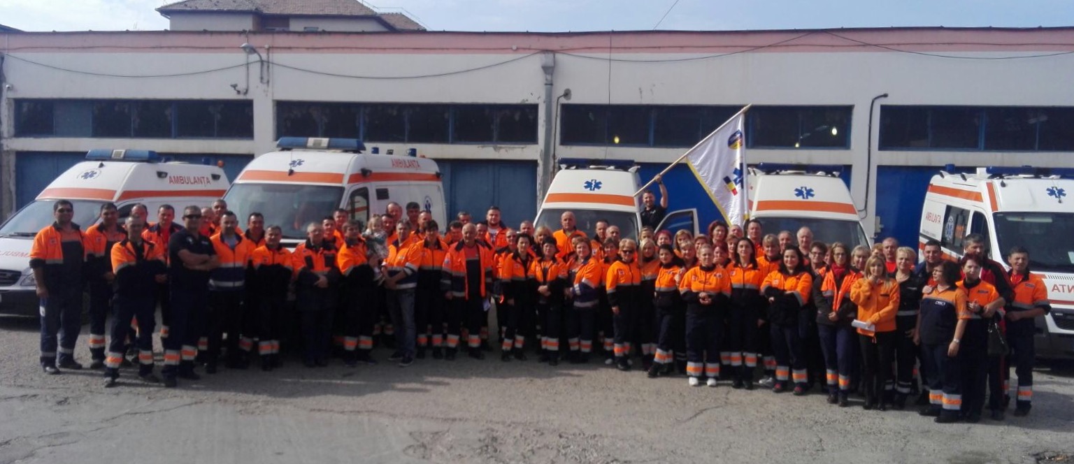 Proteste la Ambulanta Alba Iulia