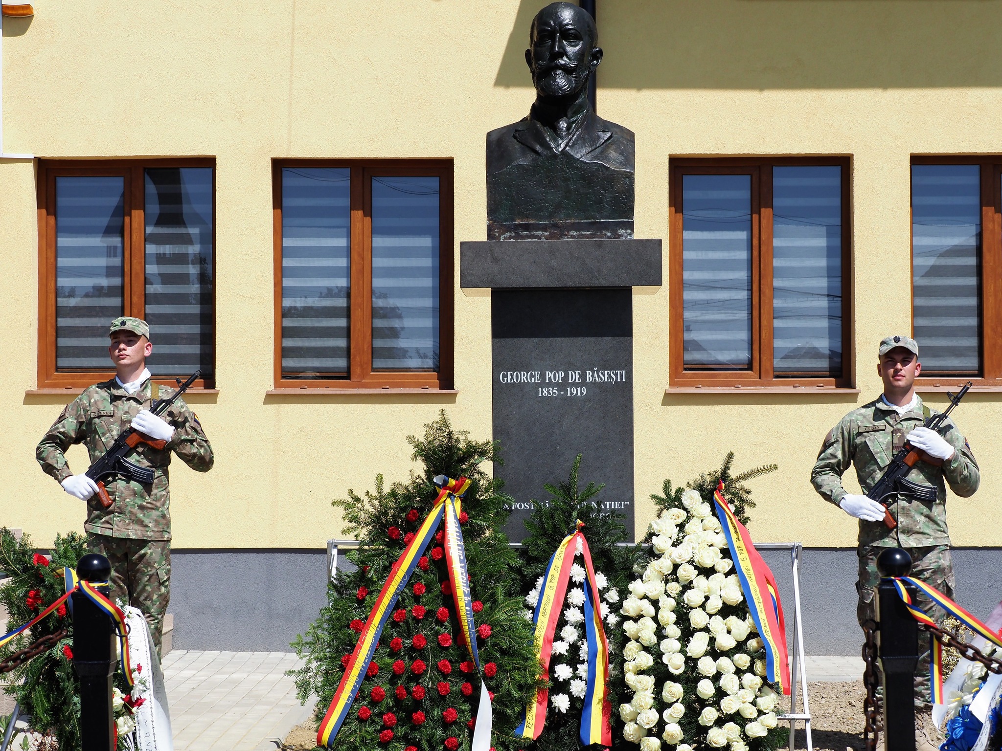 Sălăjenii și maramureșenii l-au omagiat împreună pe „Bătrânul Nației”, George Pop de Băsești