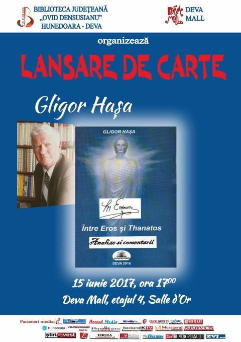 Lansare de carte Gligor Hașa, la Deva