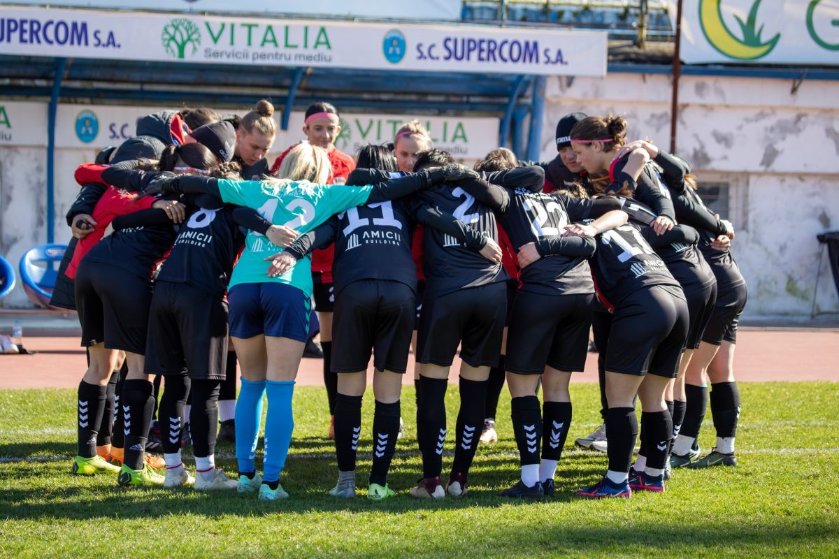 Amical de lux pentru fotbalistele Gloriei 2018 Bistrița