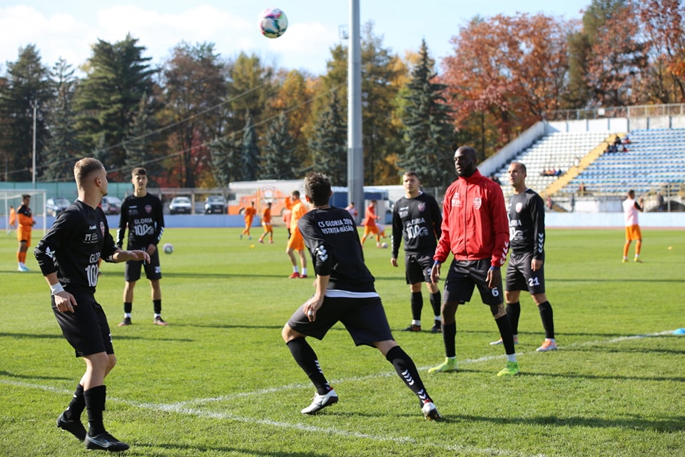 Fotbaliștii de la Gloria Bistrița au câștigat ultimul amical jucat înainte de reluarea campionatului