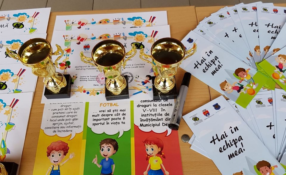 Campania educațională ,,Hai în echipa mea!” desfășurată în școlile din municipiul Deva a ajuns la final