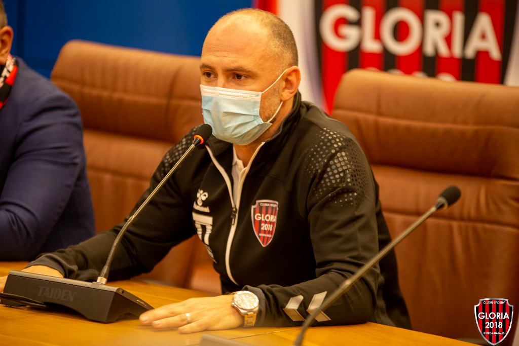 Horațiu Pașca revine pe banca tehnică a echipei Gloria Bistrița