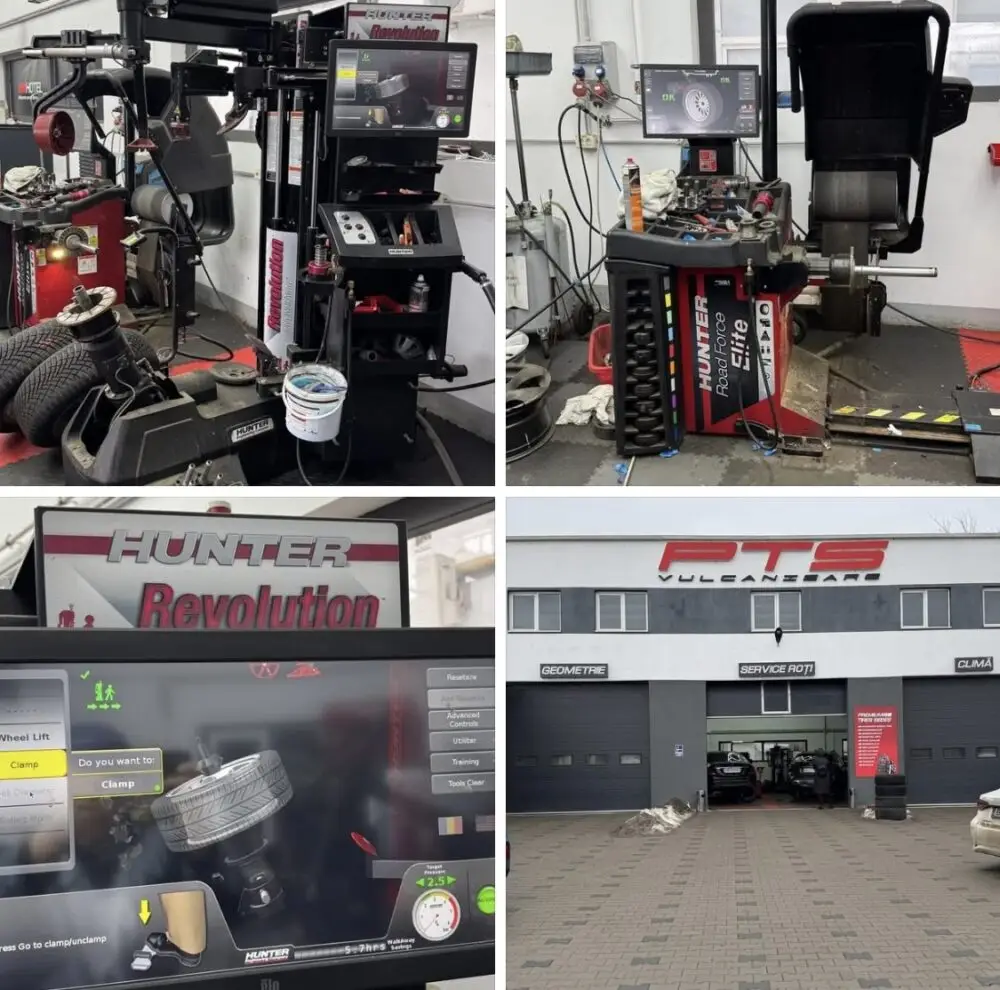 Cel mai modern robot de echilibrat si centrat cauciucuri se aflǎ la Sebeș!