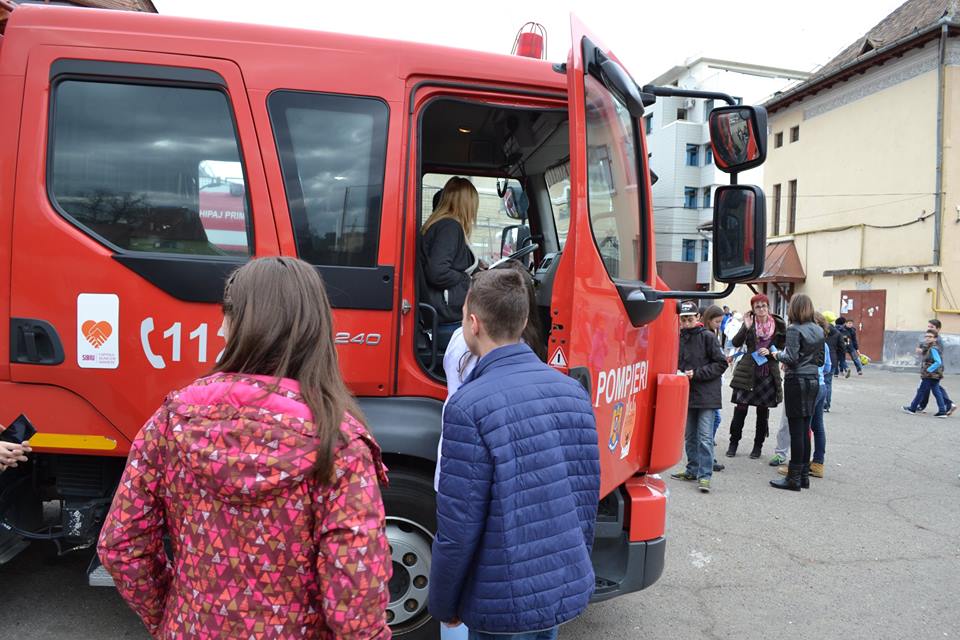 Activități organizate de ISU Sibiu cu ocazia Zilei Pompierilor din România