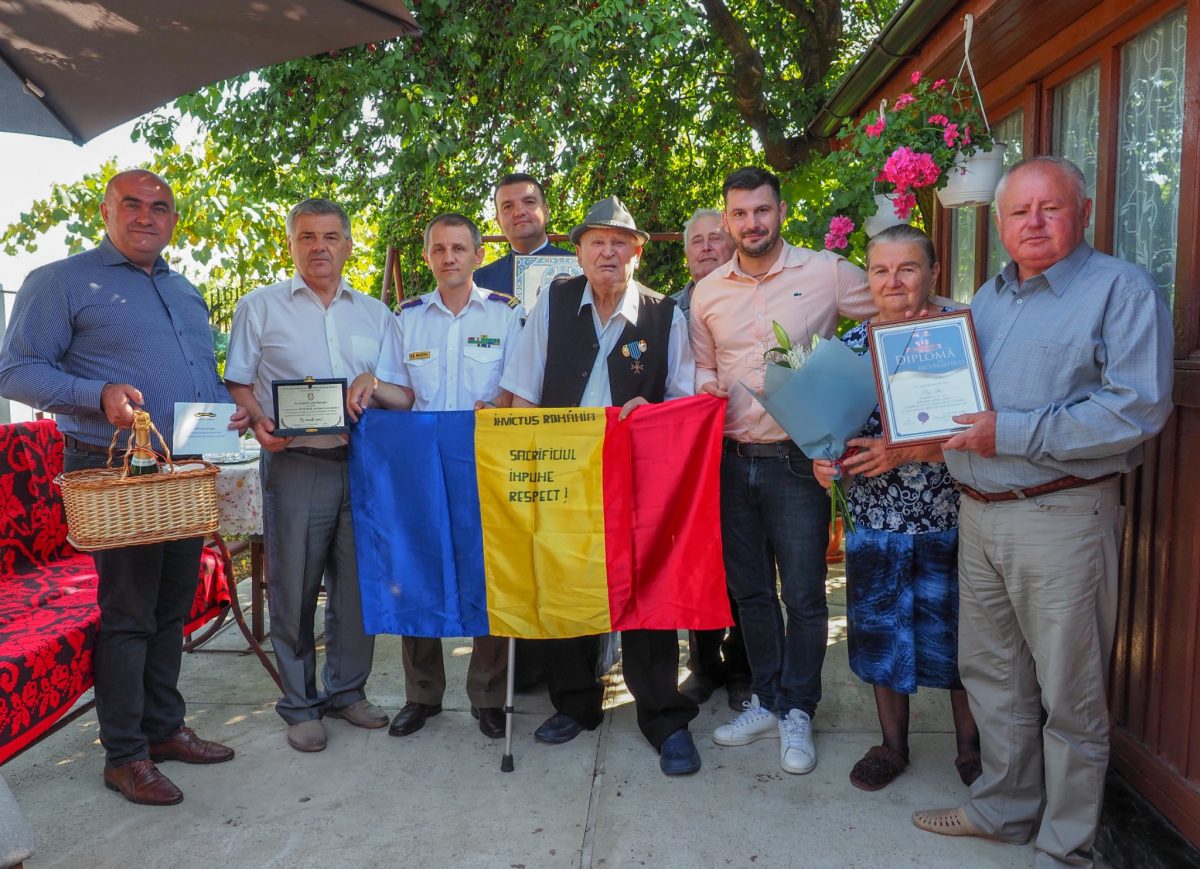 Sublocotentul în retragere Ilie Pop, veteran sălăjean al celui de-Al Doilea Război Mondial, a împlinit 101 ani