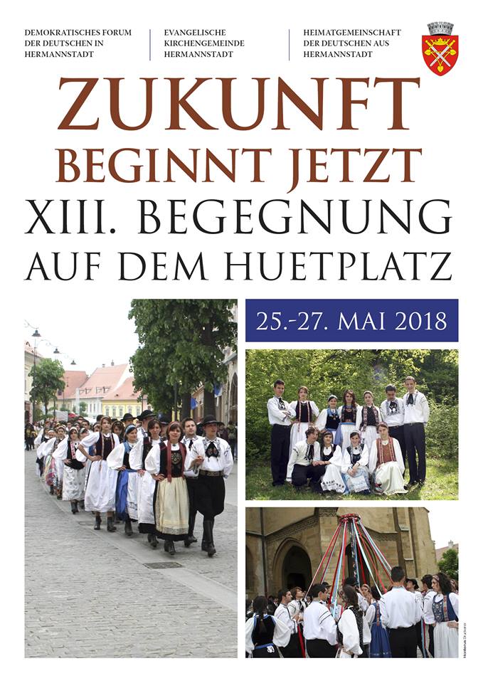 Sibiu: Întâlnirea sașilor din Piaţa Huet