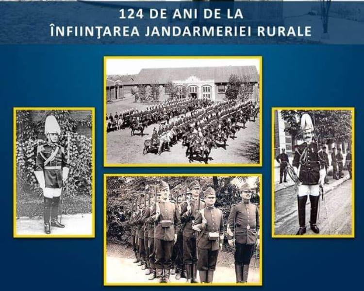 124 ani de la înfiinţarea Jandarmeriei Rurale din România