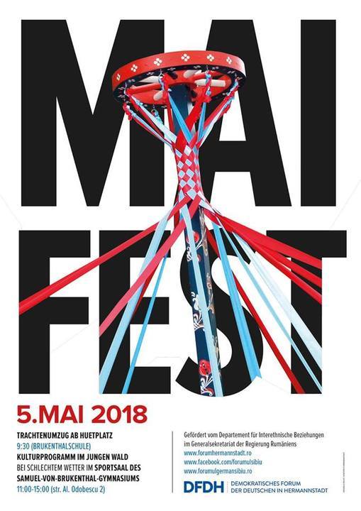 Serbarea „Maifest” se va desfășura sâmbătă, 5 mai, la Sibiu