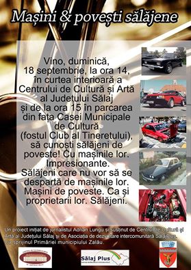Mașini & povești sălăjene (duminică, 18 septembrie)