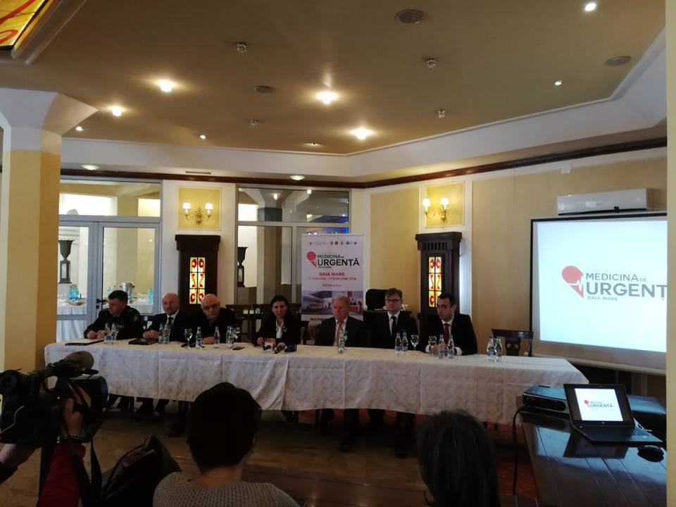 Nume sonore din domeniul sănătății participă la Conferința “Medicina de Urgență Azi”, ce se desfășoară în Baia Mare