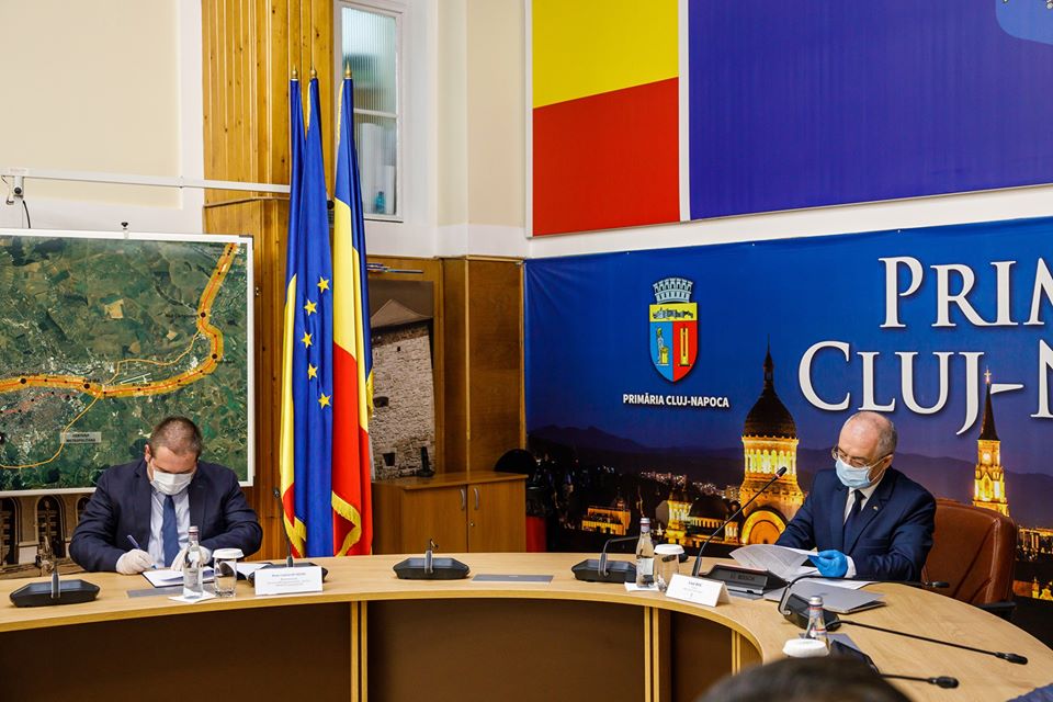 Au fost semnate contractele pentru studiile de prefezabilitate și fezabilitate în vederea realizării proiectului „Metrou și Tren Metropolitan Cluj”